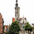 The towering Poortersloge (Merchants' Lodge) on Jan van Eyckplein